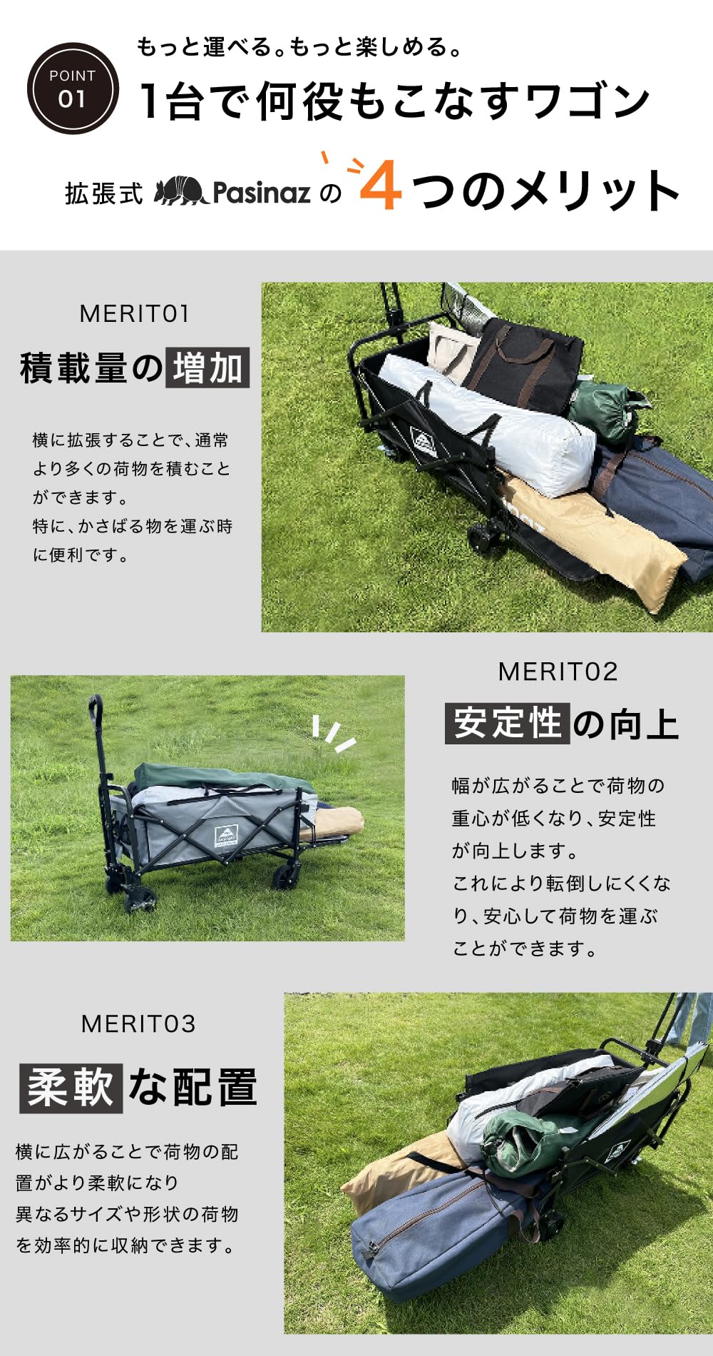 Amazon.co.jp: YouTen(ユーテン) 2024年 アウトドアワゴン2つ折り